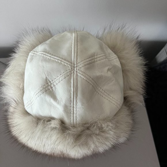 White -grey real Scribe Aviator  Woman  Hat - Picture 7 of 16